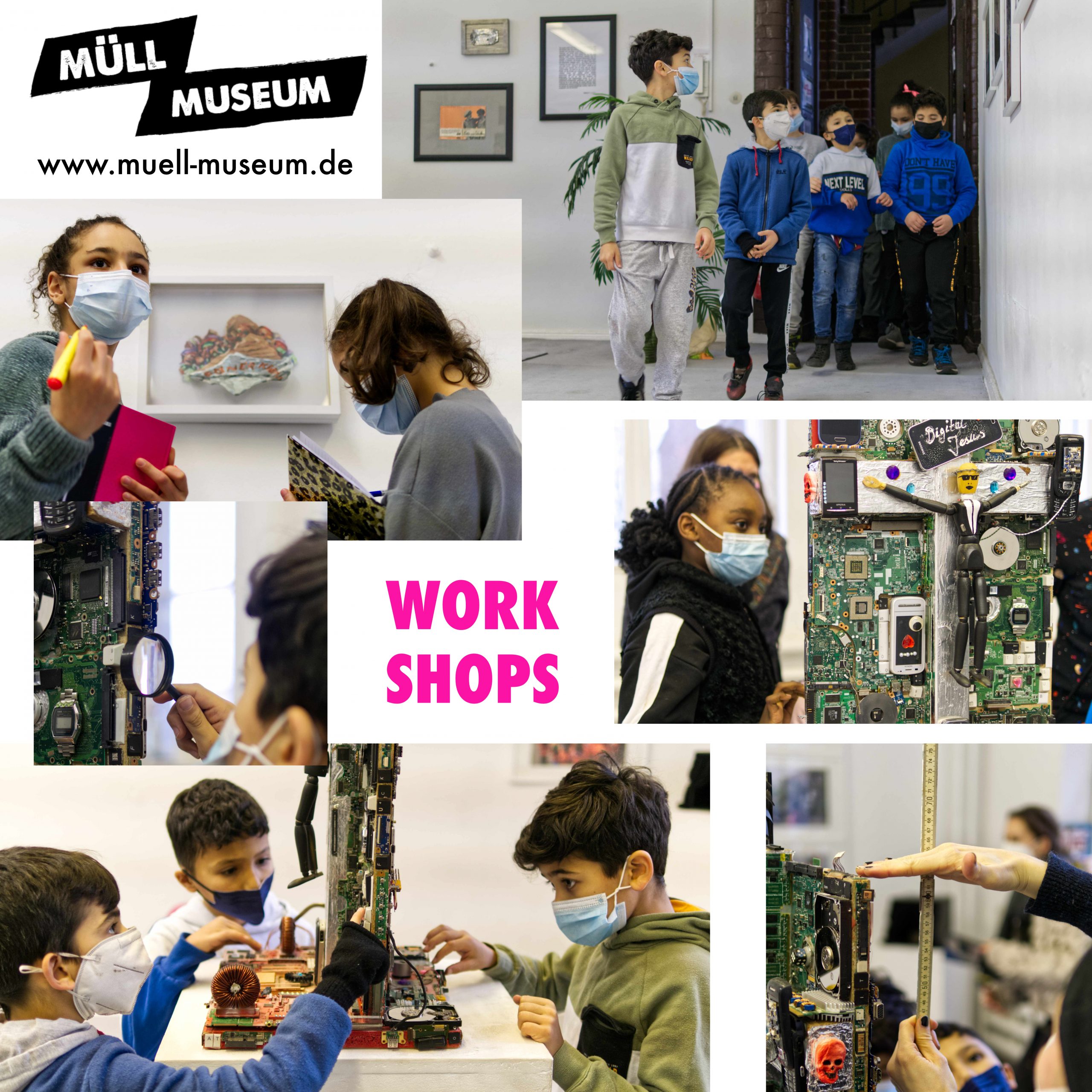 Unsere Workshops im Müll Museum