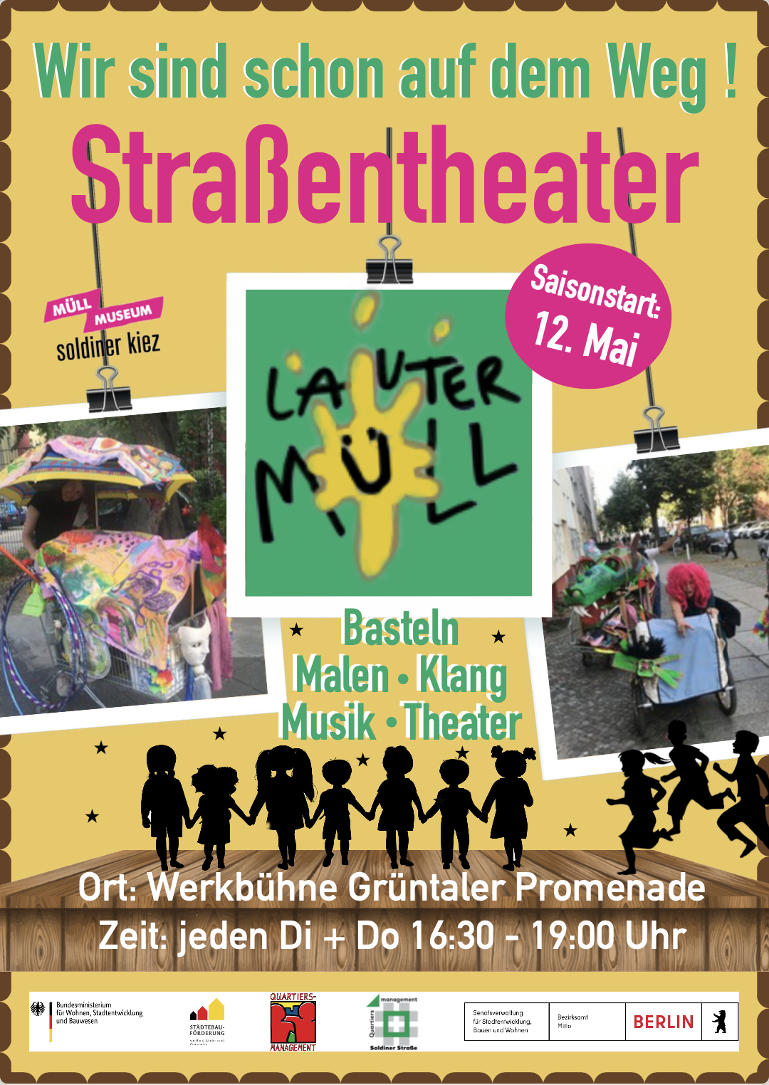 Your Art Beat e.V. mit freundlicher Unterstützung vom Müll Museum Soldiner Kiez @Neukölln Arkaden Berlin